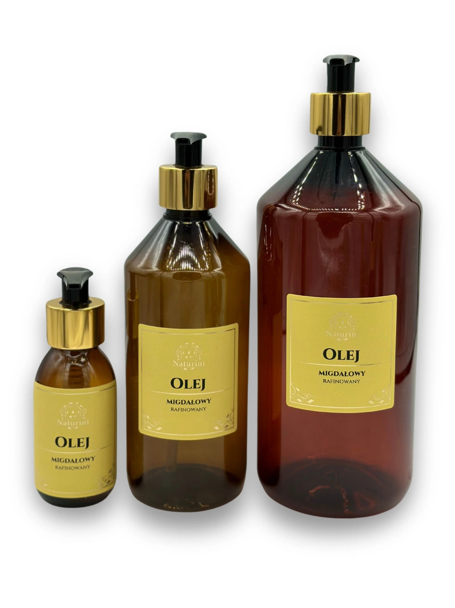 Olejki migdałowe 30ml i 100ml Naturini